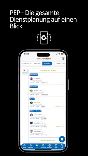 PULSE Team App 2.Gen. Screenshot 2