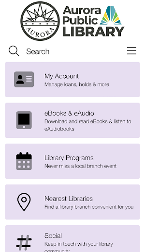 Aurora Public Library CO Screenshot 0