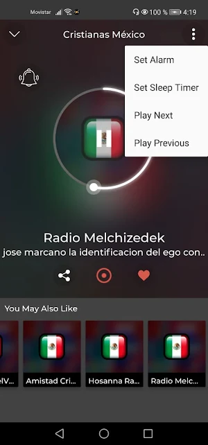 Radios Cristianas de Mexico Emisoras Mexicanas Screenshot 1