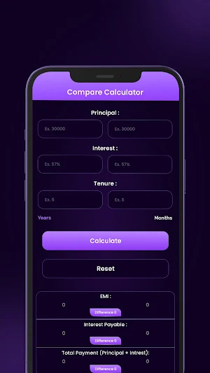 LoanCap - Emi Loan Calculator Screenshot 3
