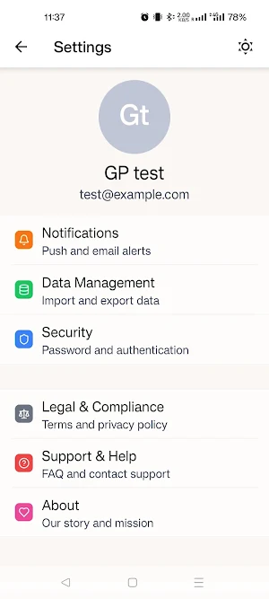 Baseline by Sway Health Screenshot 3