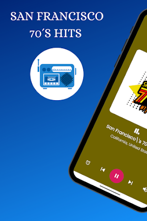 San Franciscos 70s Hits Radio Screenshot 1