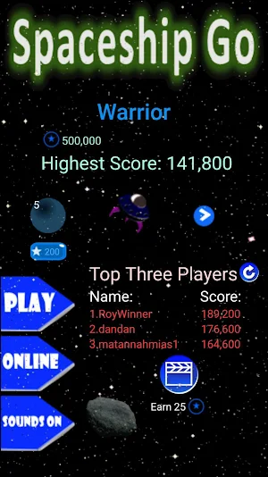 Spaceship Go Online Screenshot 0