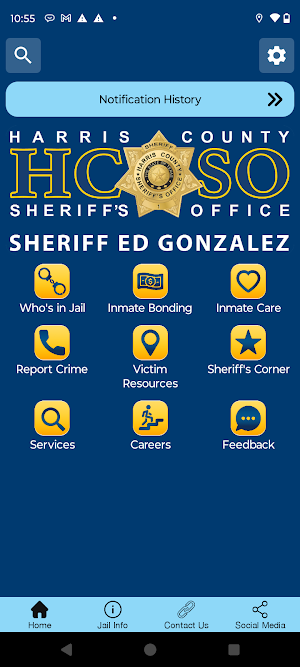 Harris County Sheriff TX Screenshot 0