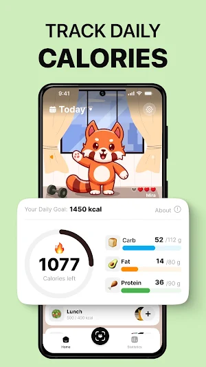 MiraCal: AI Calorie Tracker Screenshot 1