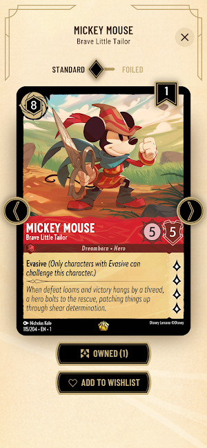 Disney Lorcana TCG Companion Screenshot 2
