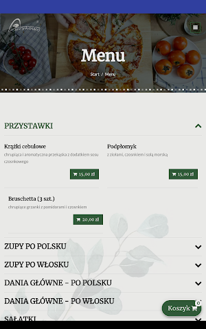 Trattoria Piecykowa Screenshot 2