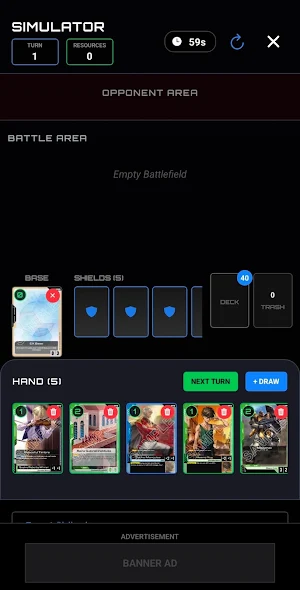 Mobile Hanger: TCG Builder Screenshot 1