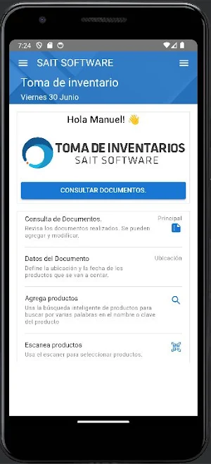 Inventarios App Screenshot 1