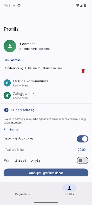 Šiukšlius Screenshot 1