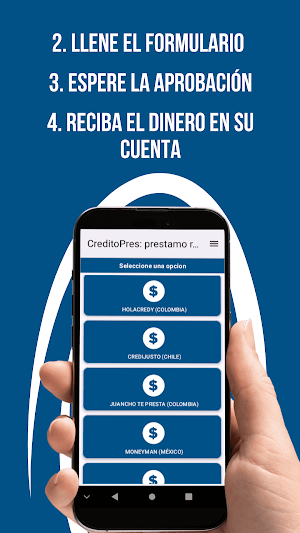 CreditoPres: prestamo rapido Screenshot 3