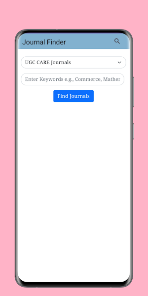 Journal Finder Screenshot 0