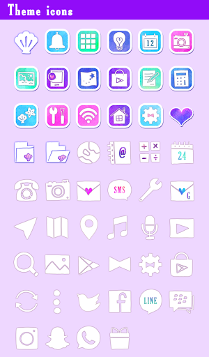 Mermaid Scales Theme Screenshot 3