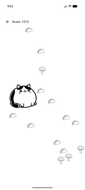 chonky cat's big snack Screenshot 1
