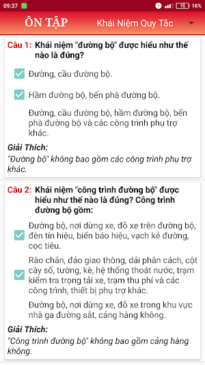 Ôn Thi Trắc Nghiệm Lái Xe Ô TÔ Screenshot 2