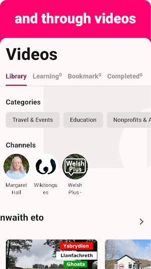 Welsh - Listening Speaking Screenshot 2