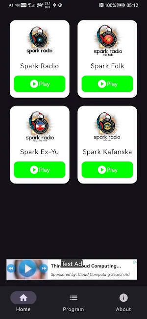 Spark Radio Screenshot 1