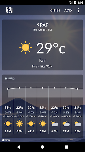Haiti Weather Screenshot 0