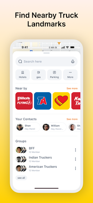 TruckerLink: Navigate, Connect Screenshot 2
