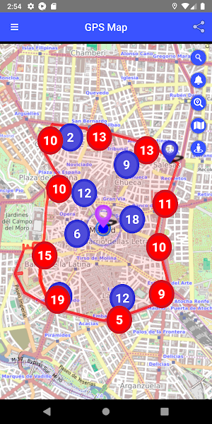 Madrid Central GPS Screenshot 0
