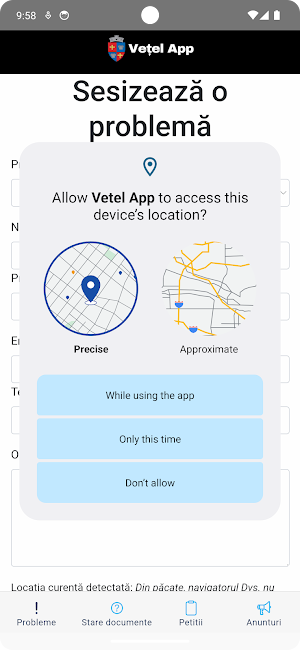 Vetel App Screenshot 1