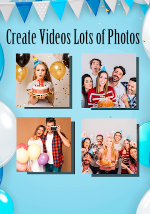 Happy Birthday Video Maker Screenshot 1