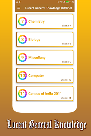 Lucent General Knowledge Offline Screenshot 1