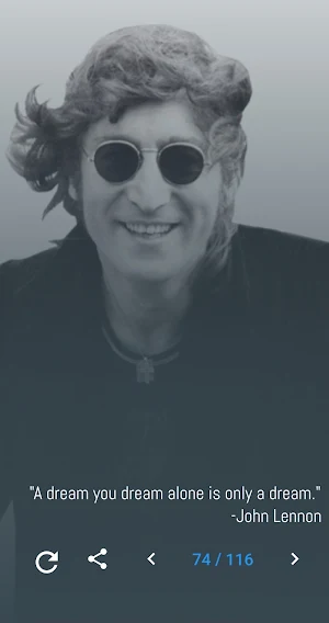 John Lennon Quotes and Lyrics Screenshot 2