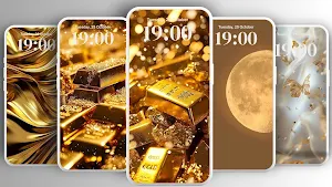 Gold Live Wallpaper Screenshot 0