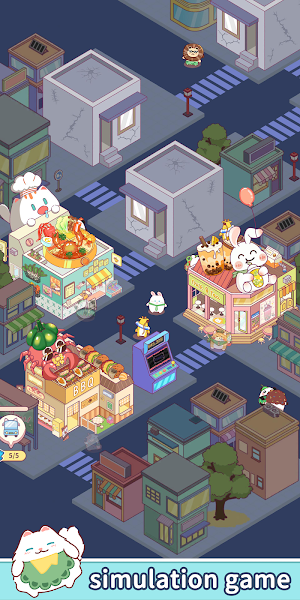 Idle Animal Street Screenshot 0