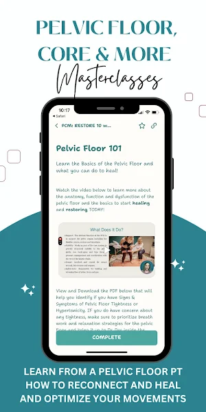 Pelvic Floor, Core & More Screenshot 1