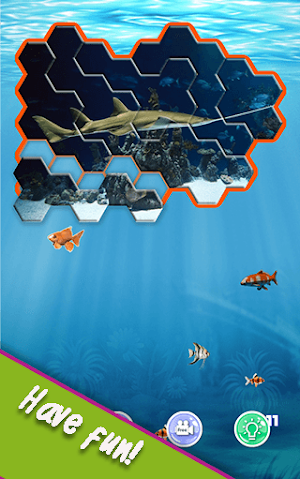 Block Hexa Puzzle - Underwater Jigsaw Screenshot 3