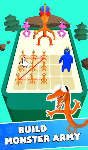 Merge Evolution: Monster Riot Screenshot 1