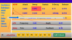 uSynthOne Screenshot 1
