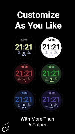 Simple Anim Watch Face I Screenshot 1