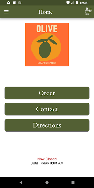 Olive Lebanese Eatery Screenshot 1