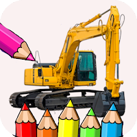 Excavator Coloring Game