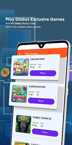 Globus Earning App Screenshot 2