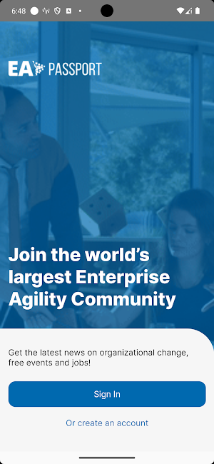 Enterprise Agility Passport Screenshot 0