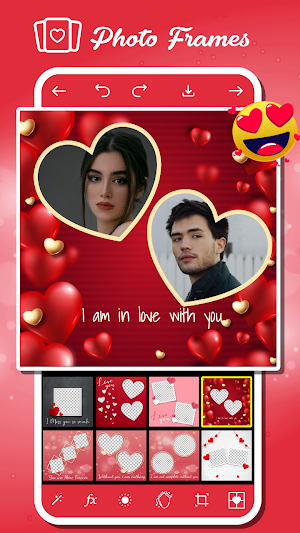 Love Quotes Photo Frame Editor Screenshot 1