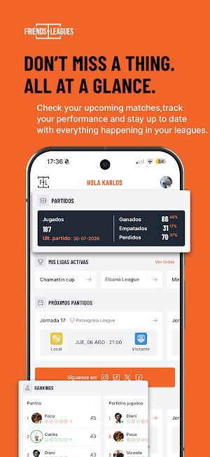 Friends Leagues Screenshot 1