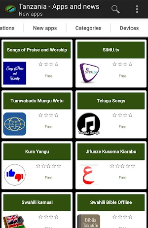 Tanzania apps Screenshot 2