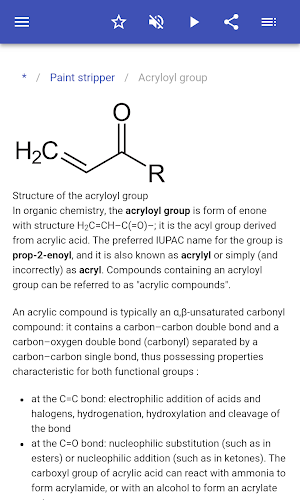 Chemical groups Screenshot 2