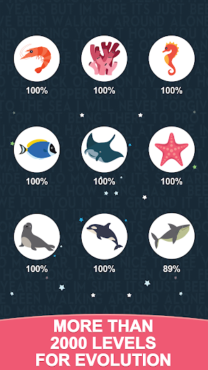 Word Search Sea: Unscramble words Screenshot 3