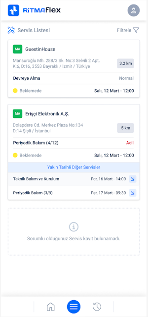Ritma Service Screenshot 1