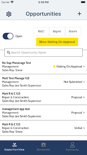 CA Salesperson Screenshot 1