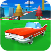 Cartoon Cars Driving