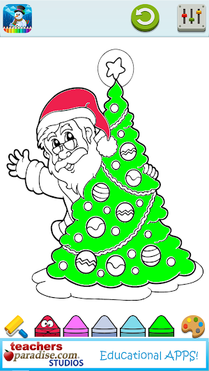 Kids Christmas Coloring Pages Screenshot 3