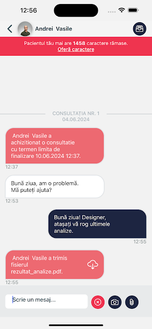 DoctorApp - Pacient Screenshot 1