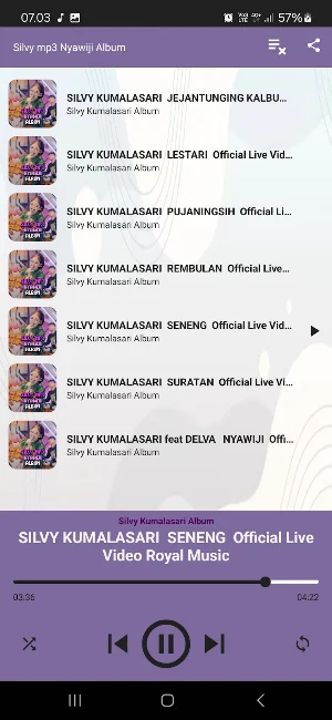 Silvy mp3 Nyawiji Album Screenshot 2